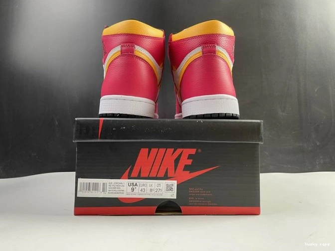 Rep Husky Fusion Air OGLight 1 Jordan Red High 555088-603 0714